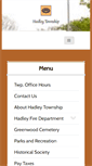 Mobile Screenshot of hadleytownship.org